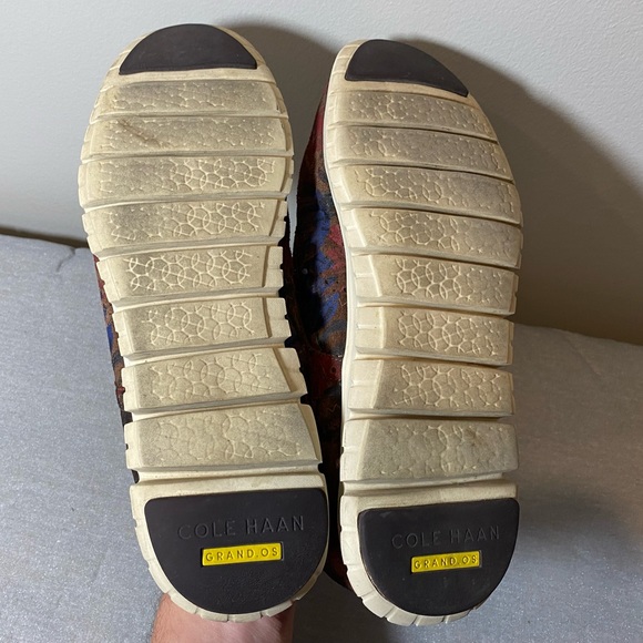 Rare Cole Haan ZeroGrand Printed Wingtip Shoes - Picture 9 of 9